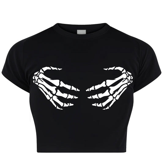 Death Grip Crop Top