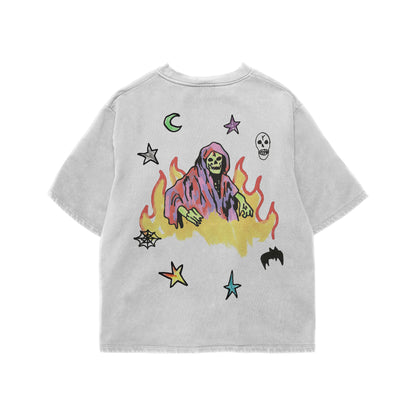 SKULL Oversized Tee