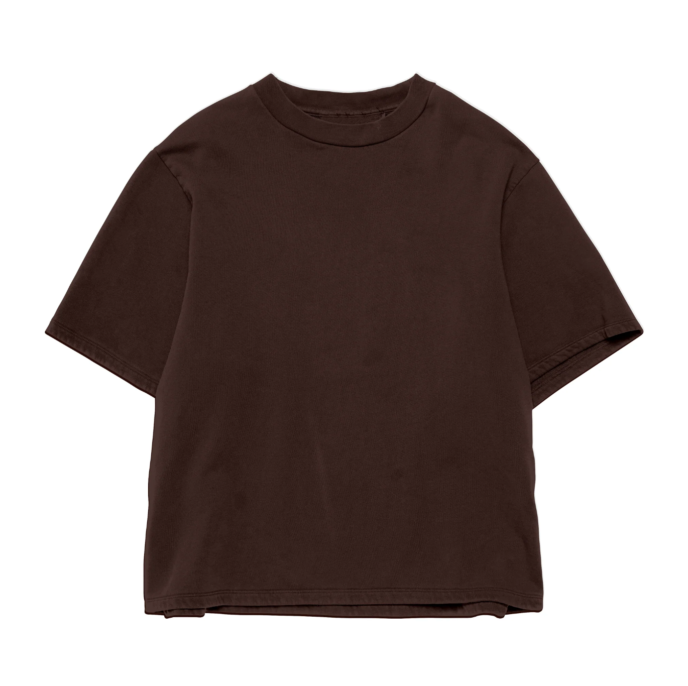 Chocolate Brown Heavyweight Tee