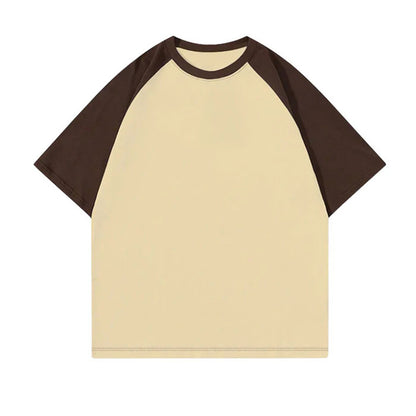 Mocha Raglan Oversized Tee