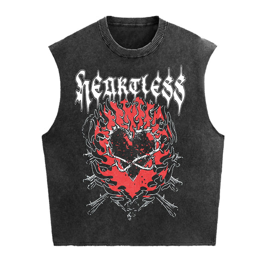 Heartless Oversized Vest