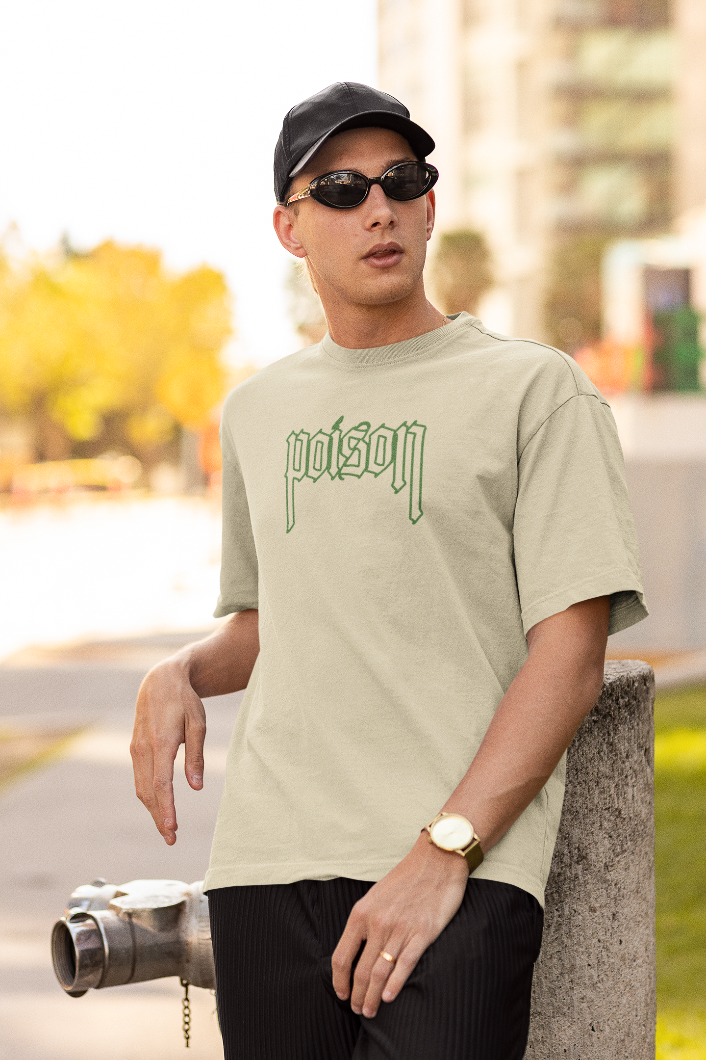 POISON(puff) Oversized Tee