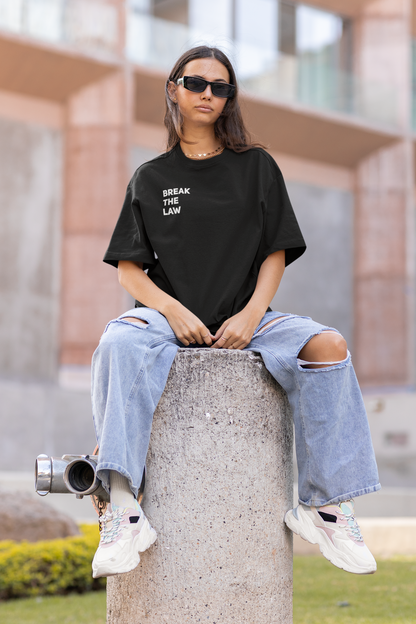 PRAISE-THE-LORD Oversized Tee