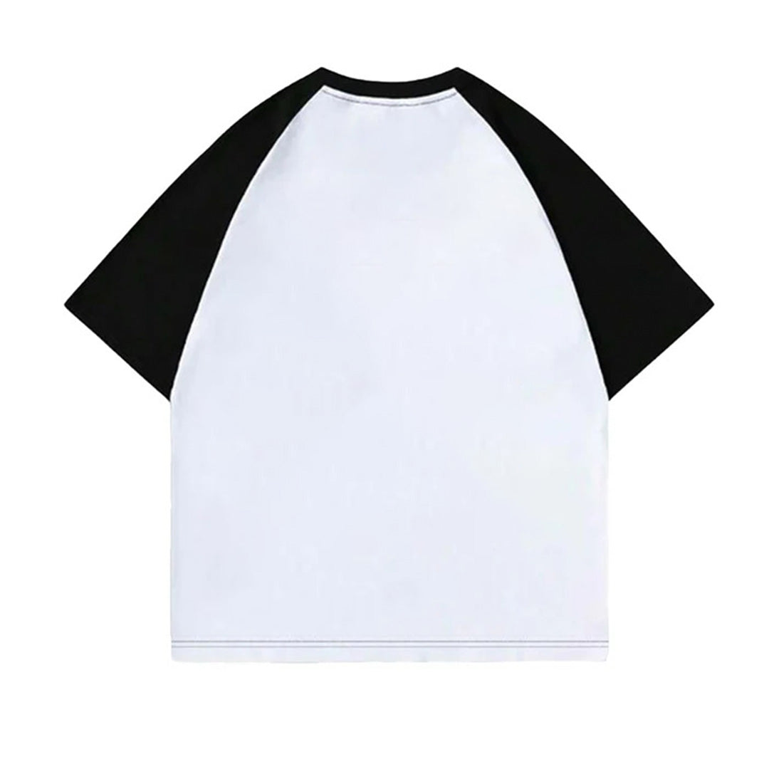 Monochrome Raglan Oversized Tee